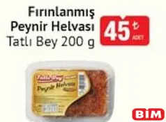 TATLI BEY FIRINLANMIŞ PEYNİR HELVASI 200 G